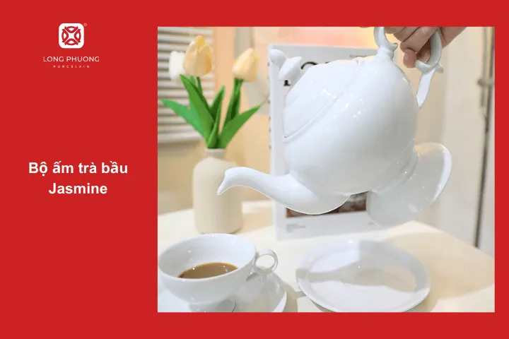 Một lựa chọn bộ ấm trà cho các phòng nghỉ lớn phong cách cổ điển