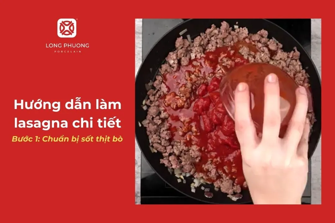 Các bước làm sốt thịt bò