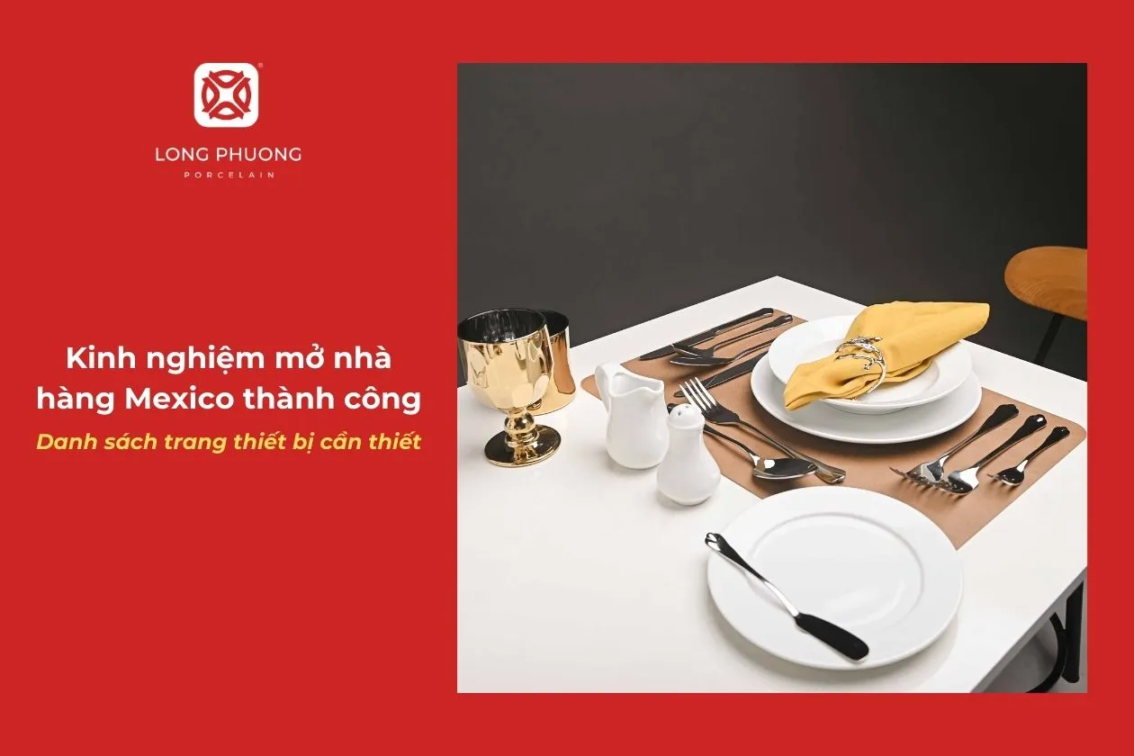 danh sách thiết bị cần dùng cho nhà hàng