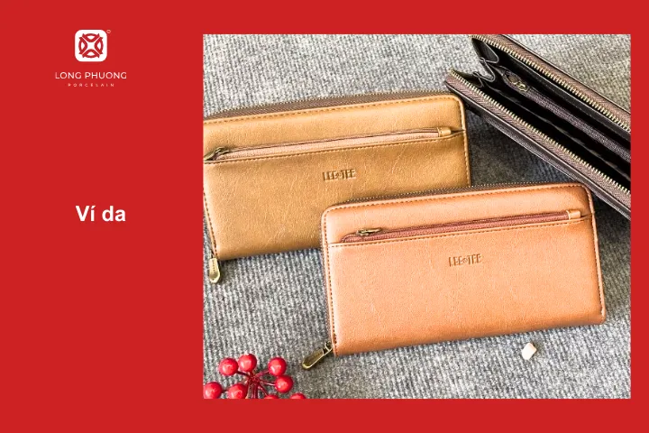 Ví da là món quà thường xuyên sử dụng