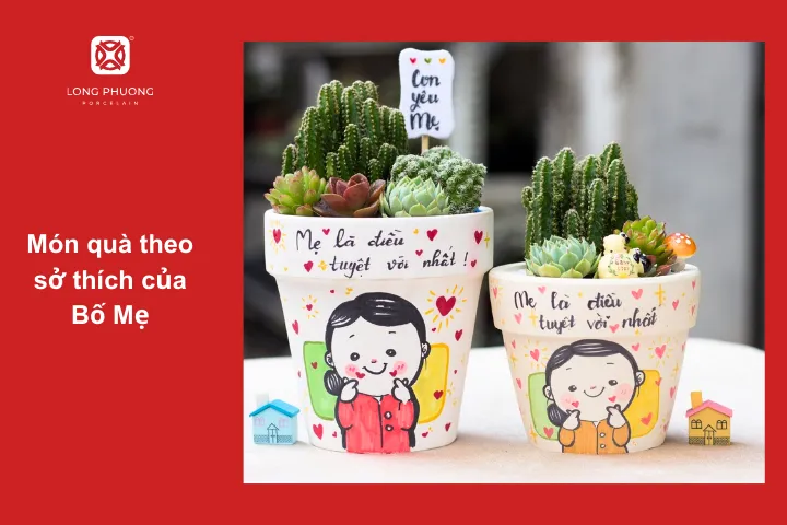 Tặng quà theo sở thích của bố mẹ