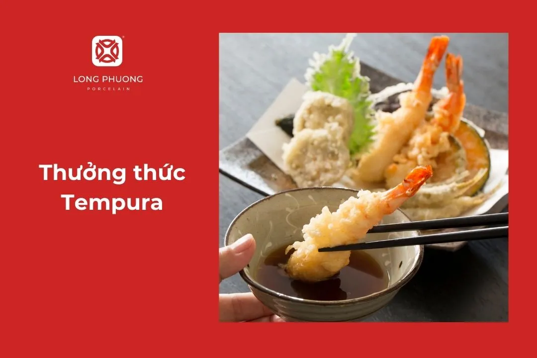 thưởng thức tempura