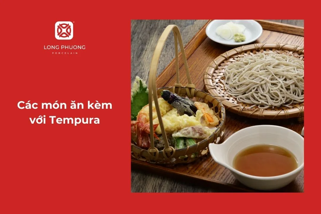 các món ăn kèm với tempura