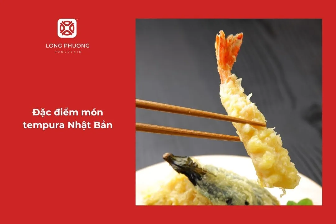 đặc điểm món tempura