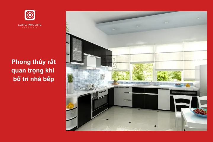 trang trí nhà bếp theo phong thủy