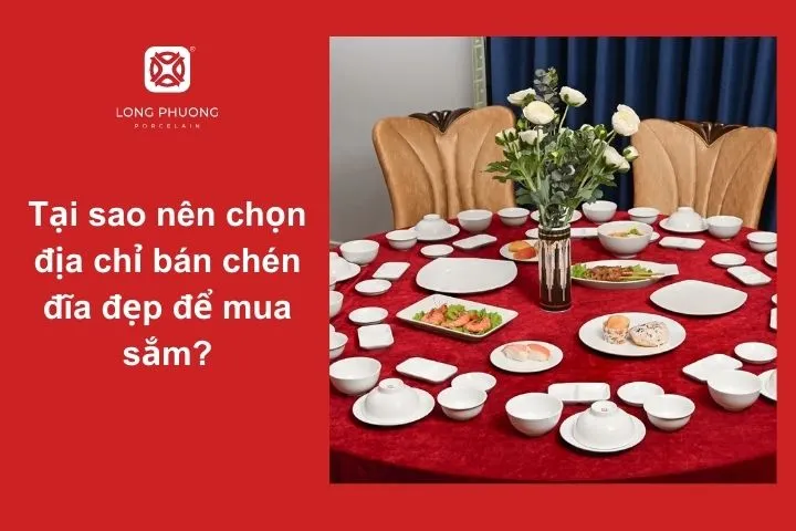 Chén đĩa đẹp không chỉ làm bàn ăn thêm hấp dẫn mà còn nâng tầm trải nghiệm ẩm thực