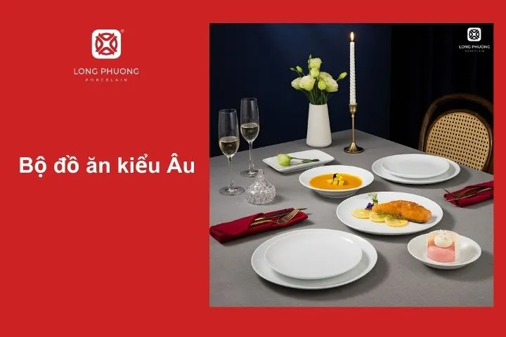 Phong cách hiện đại – Chuẩn Âu sang trọng cho bàn tiệc đẳng cấp