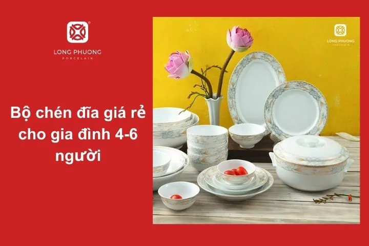 Tiết kiệm chi phí – Bộ chén đĩa giá tốt cho gia đình hiện đại
