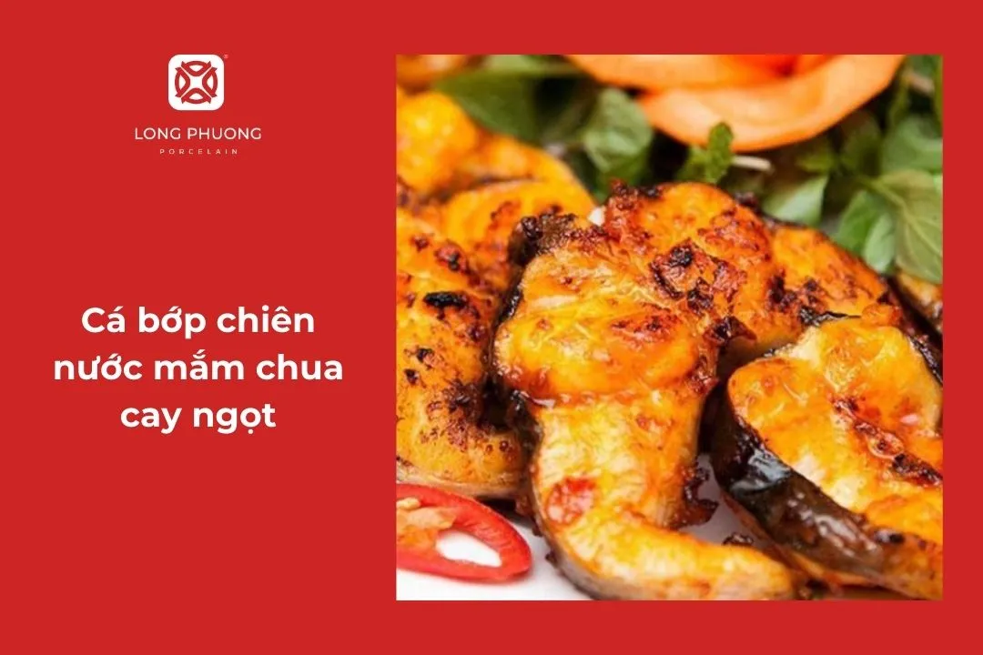 cá bớp chiên mắm