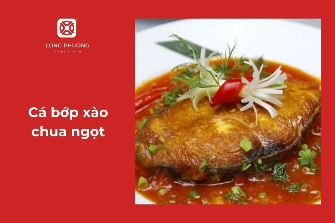 cá bớp xào chua ngọt