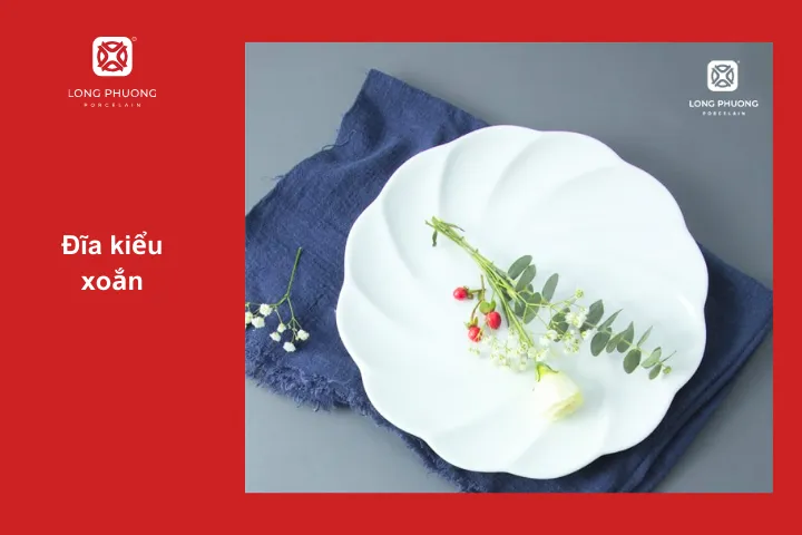  Đĩa hình hoa nhẹ nhàng, mới lạ mang đến sự khác biệt cho không gian 