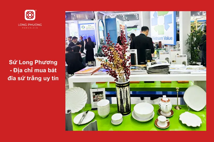 Địa chỉ mua bát đĩa sứ trắng cao cấp hàng đầu