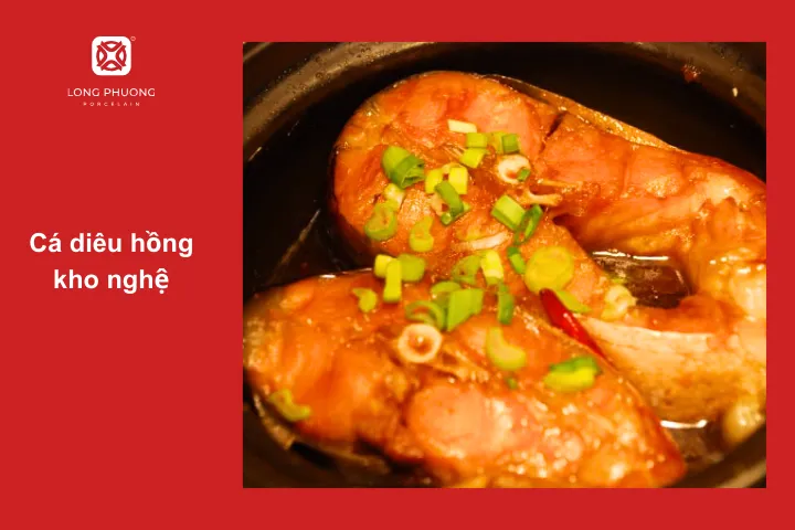 Cá diêu hồng kho nghệ vừa thơm vừa béo ngậy ngon khó cưỡng
