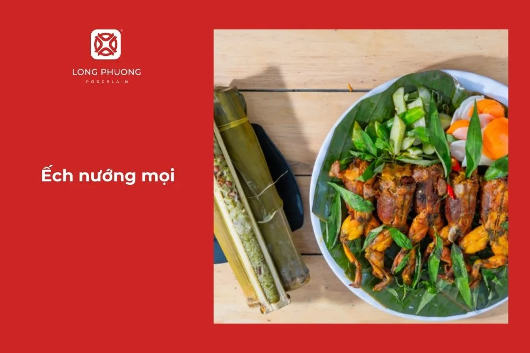 ếch nướng mọi