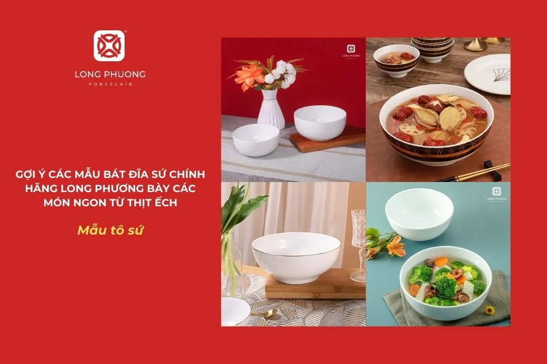 các mẫu tô đựng ếch độc đáo