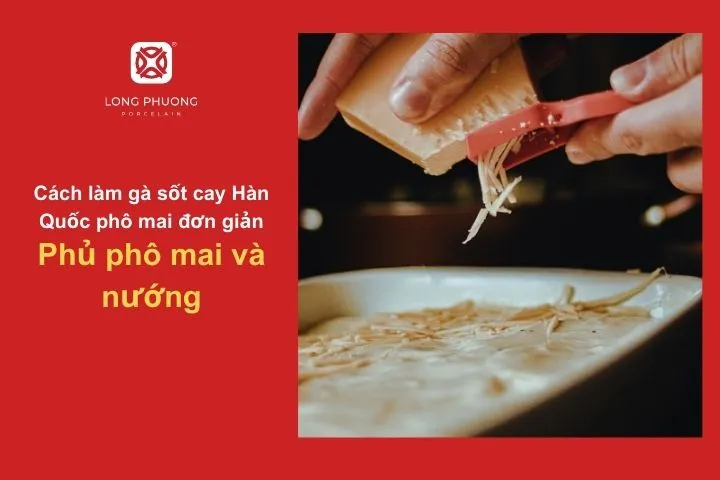 Phô mai tan chảy phủ đều – điểm nhấn hấp dẫn không thể thiếu