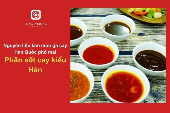 Bát nước sốt đỏ sánh, thơm đậm vị Hàn Quốc
