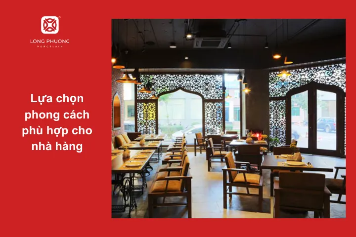 Phong cách nhà hàng quyết định đối tượng thực khách