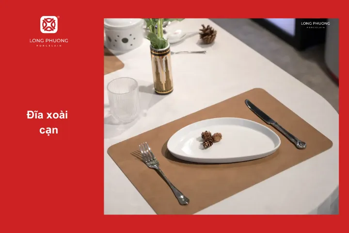 Đĩa xoài cạn có thiết kế mới lạ, đẹp mắt