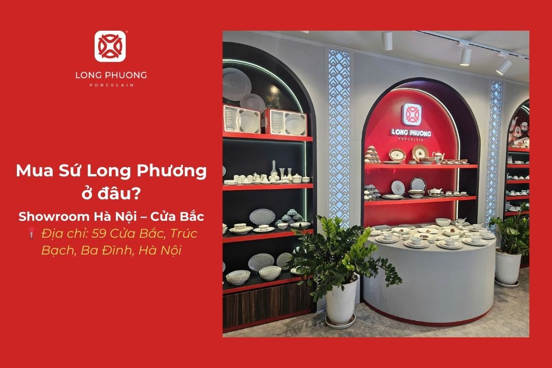 showroom sứ long phương tại cửa bắc