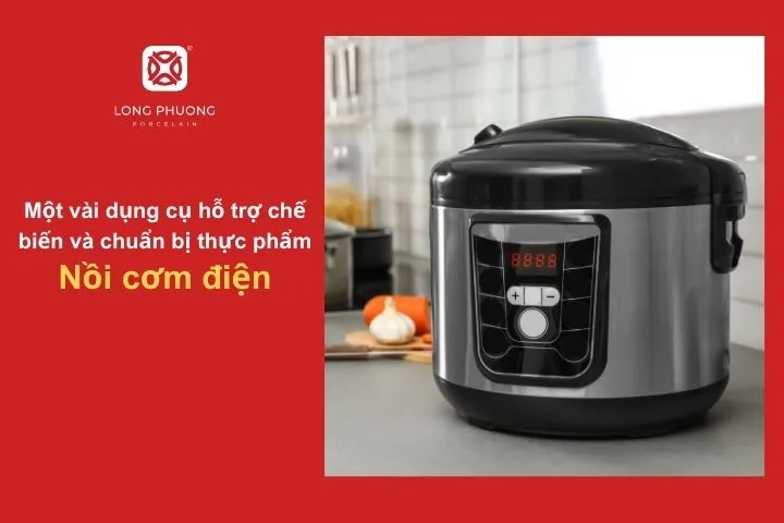 Nồi cơm điện hiện đại, nấu cơm chín đều và thơm ngon mỗi ngày