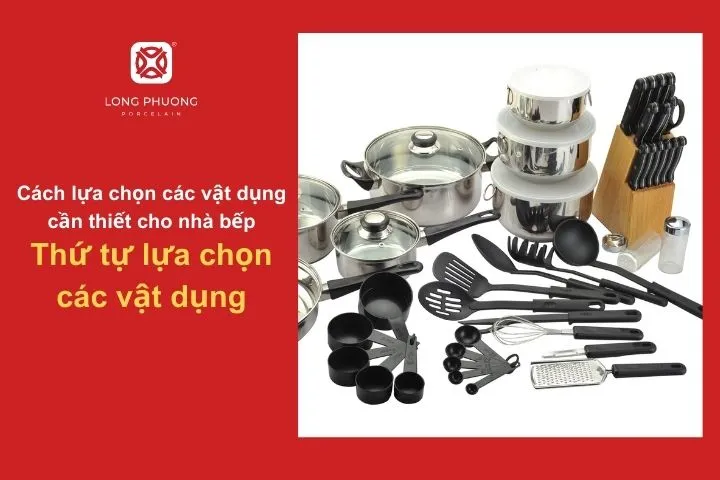Ưu tiên vật dụng cơ bản trước khi mở rộng thêm thiết bị phụ trợ