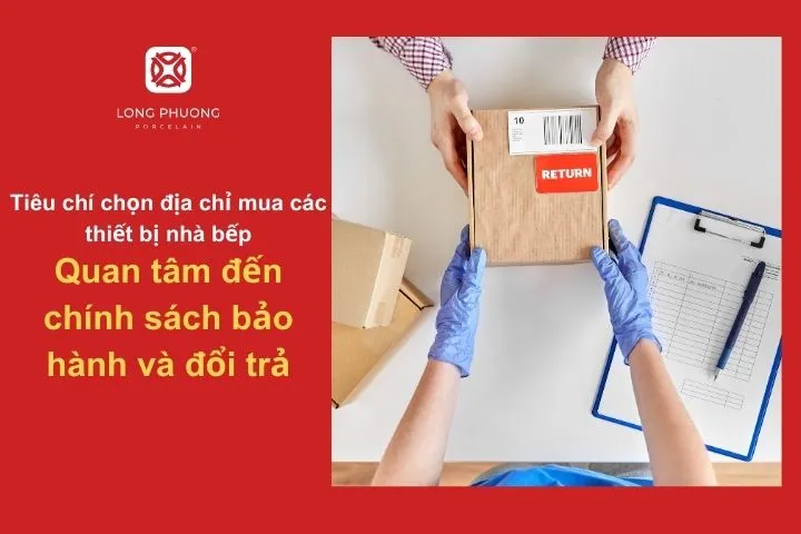 Chính sách đổi trả minh bạch giúp bạn yên tâm sử dụng lâu dài