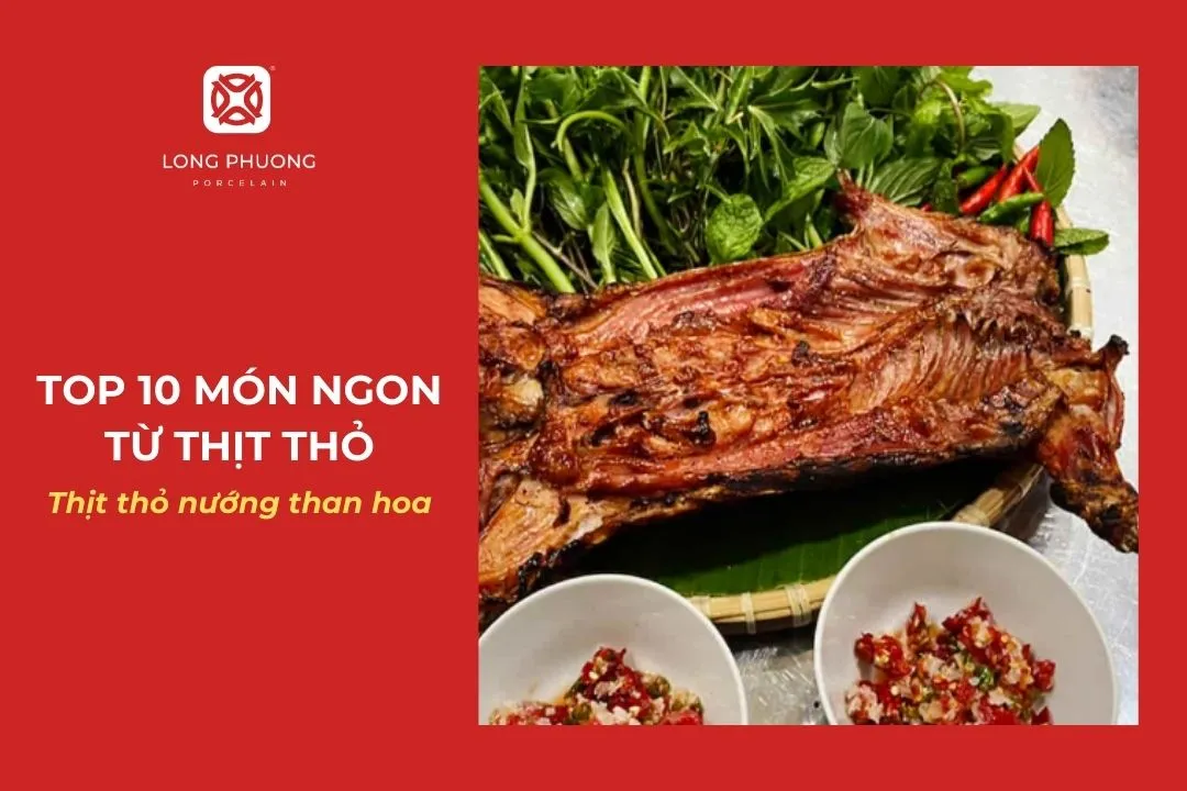 thịt thỏ nướng