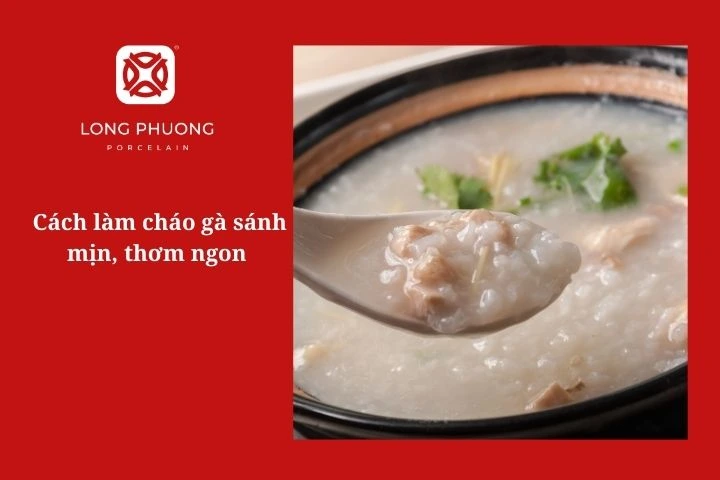 cách làm cháo gà dễ