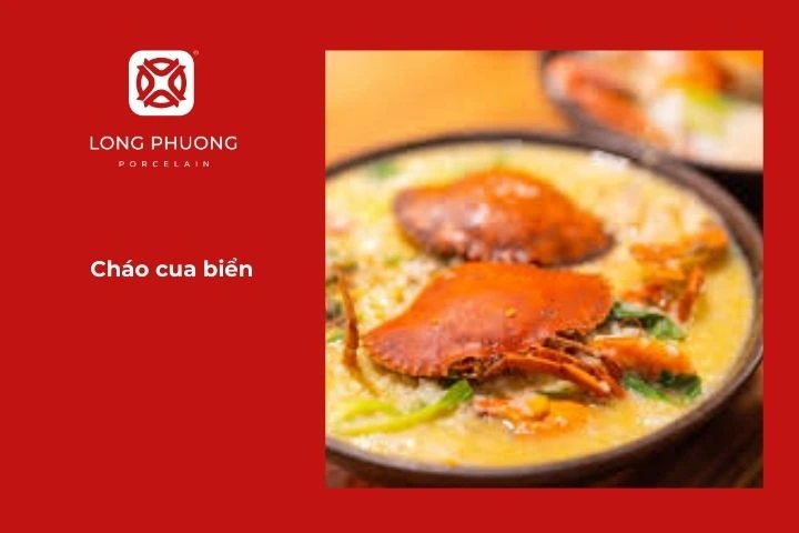 Cháo cua biển