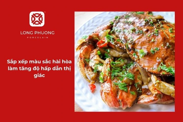 Sắp xếp màu sắc hài hòa làm tăng độ hấp dẫn thị giác