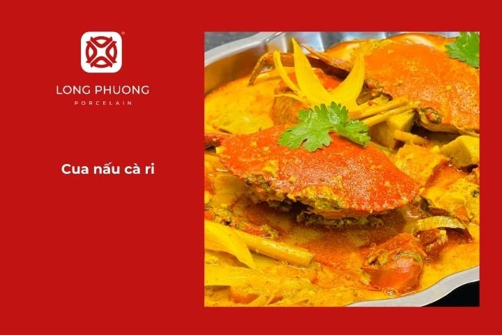 Cua biển làm gì ngon? Bạn đã từng thử qua món cua biển nấu cà ri béo