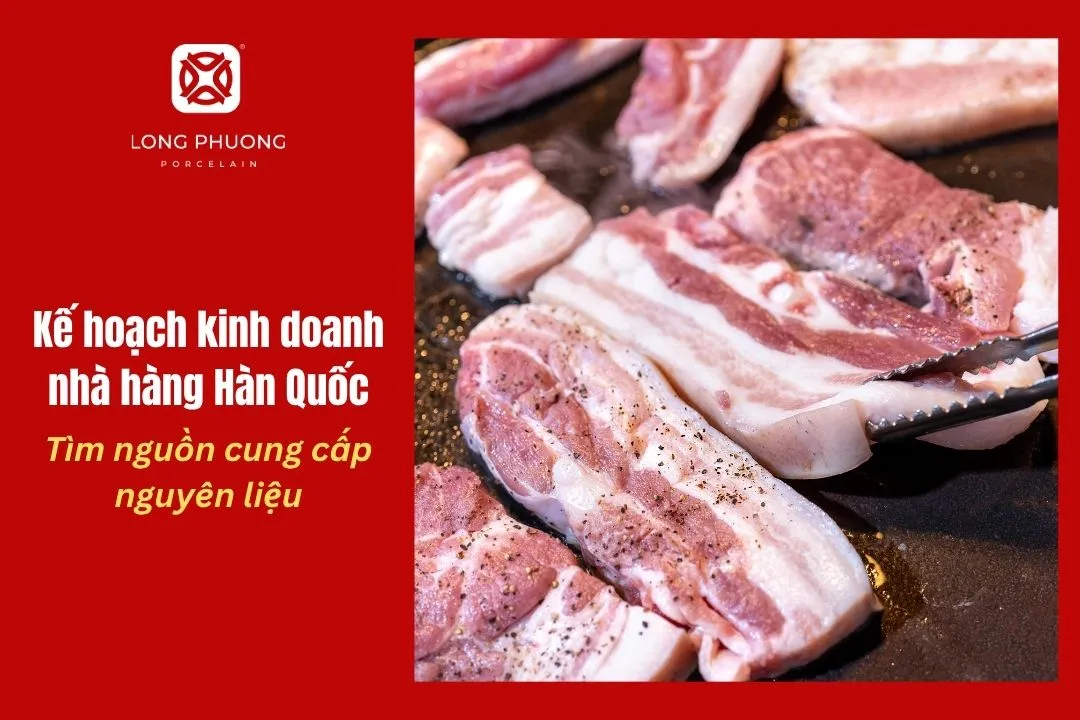 nhập nguyên liệu cho nhà hàng hàn quốc