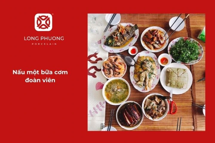Nấu một bữa cơm đoàn viên