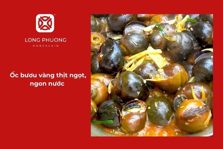 Ốc bươu vàng thịt ngọt