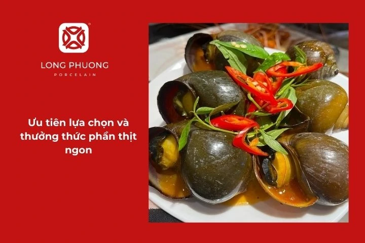 Ưu tiên lựa chọn và thưởng thức phần thịt ngon