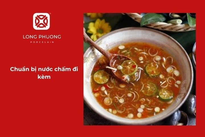 Nước chấm làm dậy vị các món ngon từ ốc bươu