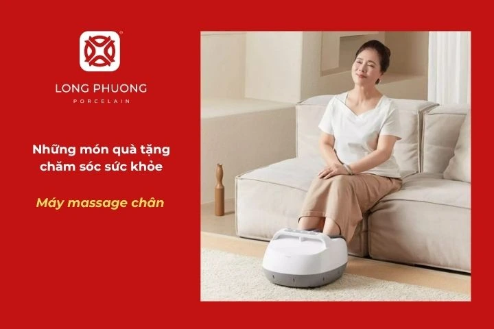 Máy massage - món quà tặng sức khỏe ý nghĩa 