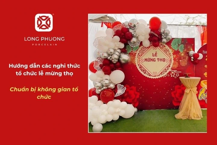 Hướng dẫn các nghi thức tổ chức lễ mừng thọ
