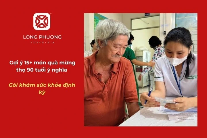 Quà tặng mừng thọ ý nghĩa - gói khám sức khỏe định kỳ