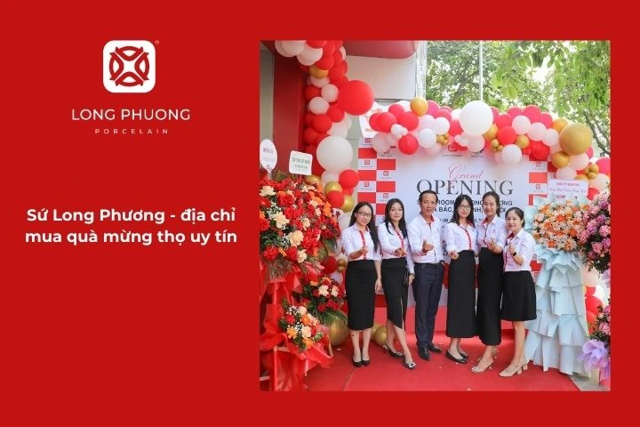 Sứ Long Phương - địa chỉ mua quà mừng thọ 90 tuổi uy tín