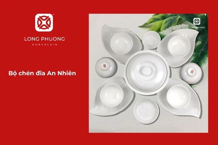 Bộ đồ ăn An Nhiên là món quà mang lại may mắn