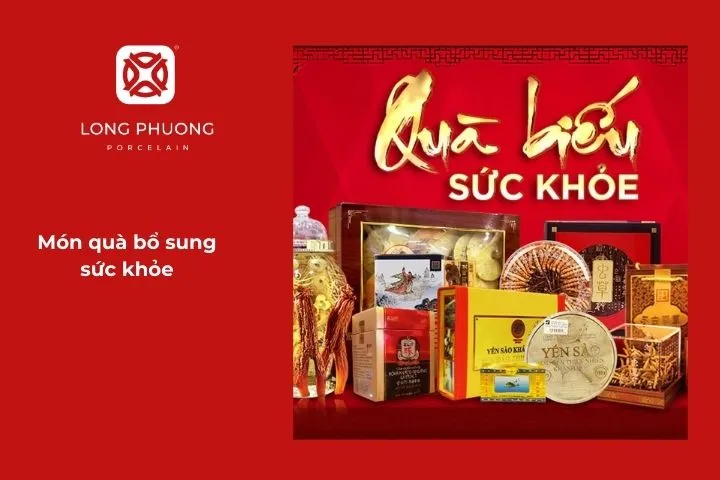 Món quà bổ sung sức khỏe cho ông bà