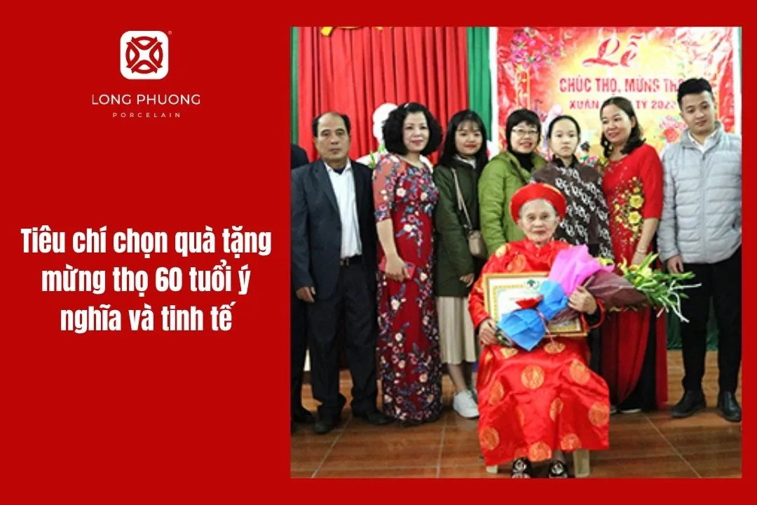 tiêu chí chọn quà mừng thọ 60