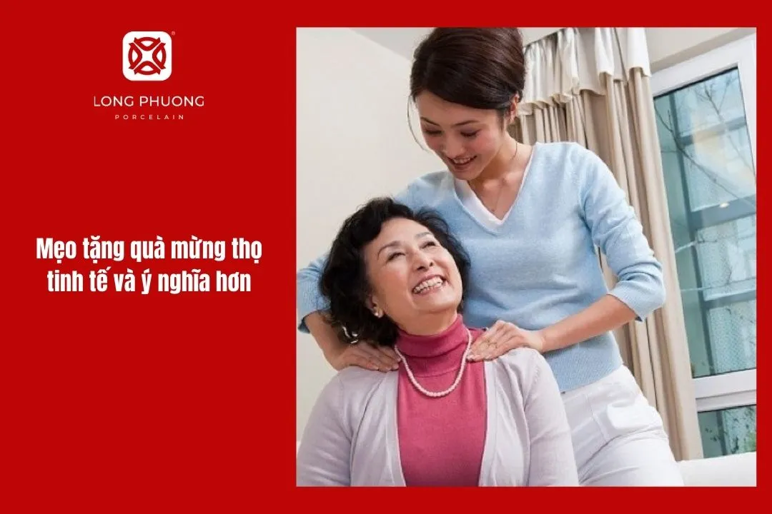 lưu ý khi chọn quà mừng thọ