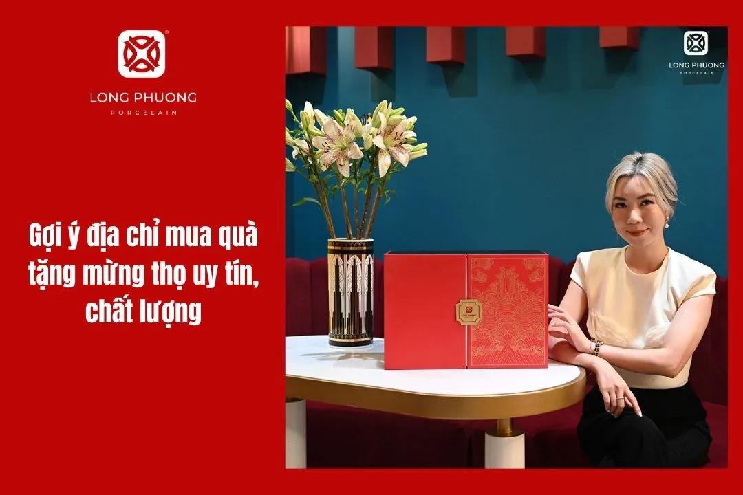 sứ long phương cung cấp quà tặng mừng thọ giá tốt