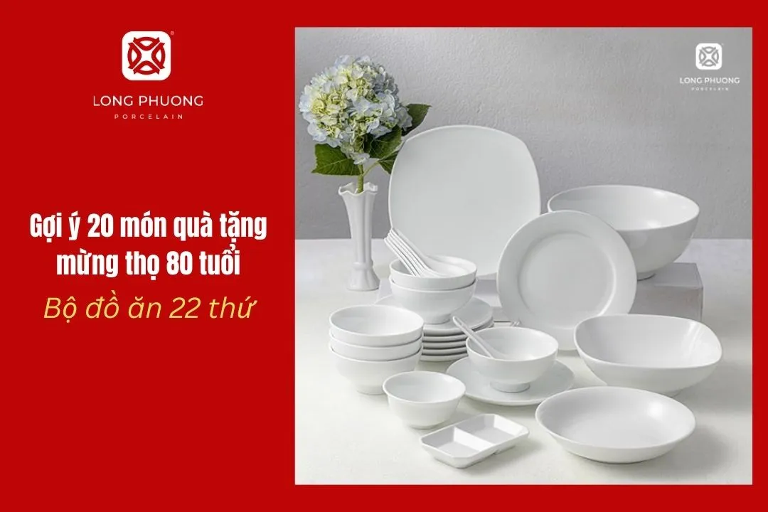 bộ chén đĩa như ý