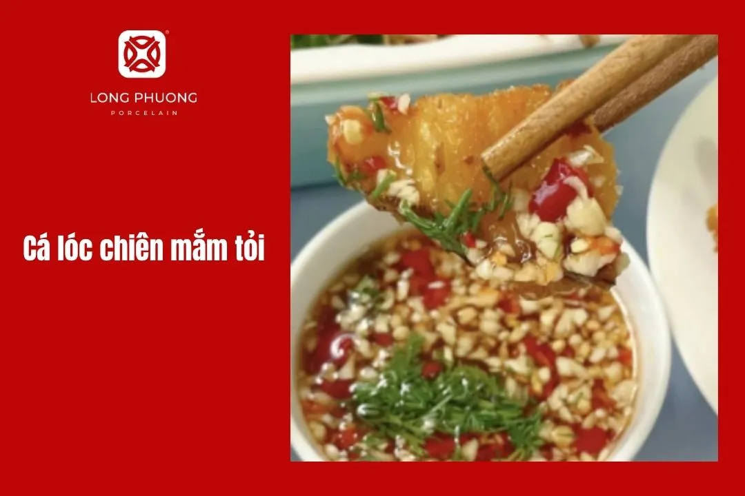 cá lóc chiển mắm tỏi