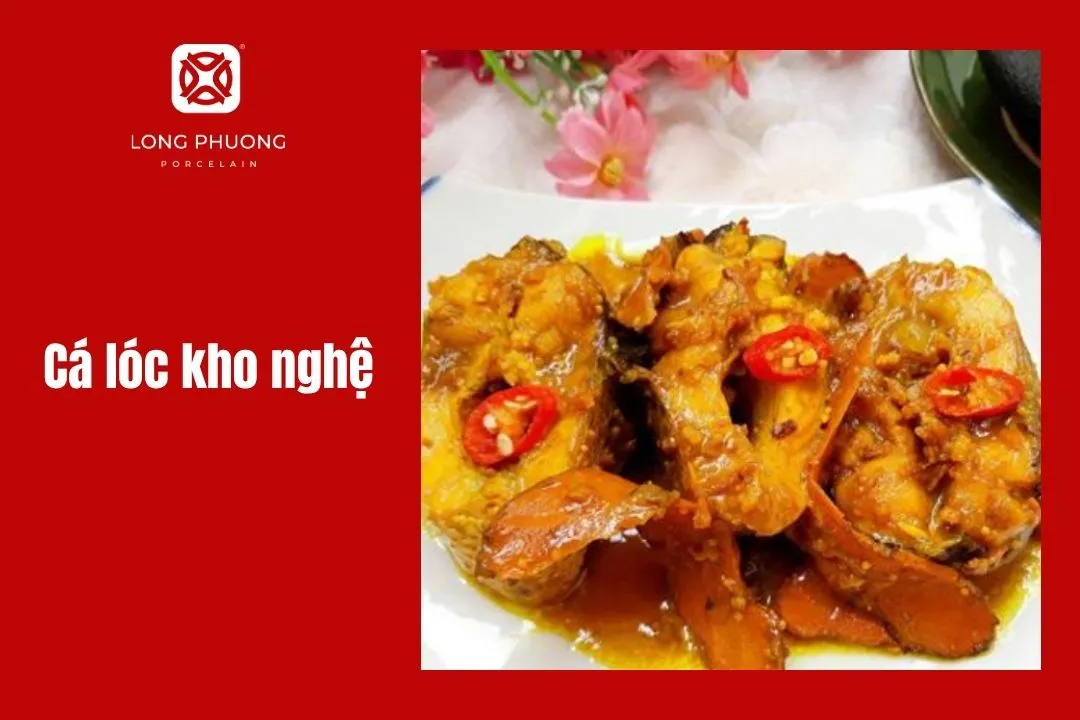 cá lóc kho nghệ