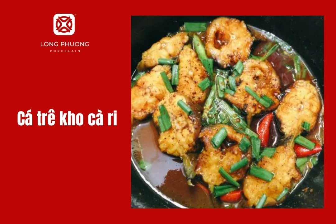 cá trê kho cà ri